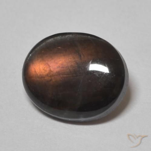 Espectrolita Multicolor natural de 2.05 ct, Ovalada, Opaco