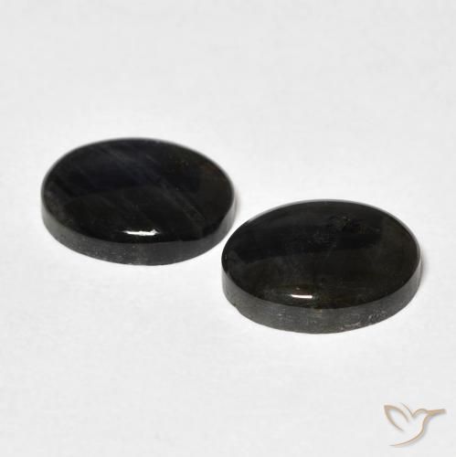 Gemas de Espectrolita Multicolor natural de 4.16 ct, Ovalada, Opaco