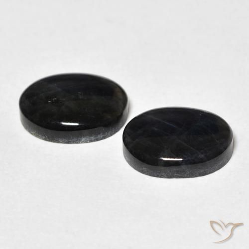 Gemas de Espectrolita Multicolor natural de 4.34 ct, Ovalada, Opaco
