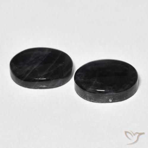 Gemas de Espectrolita Multicolor natural de 4.48 ct, Ovalada, Opaco