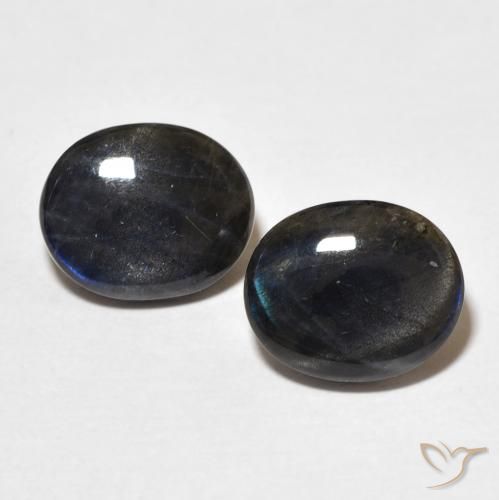 4.18ctw Natural Multicolor Espectrolita, Ovalada, Opaco