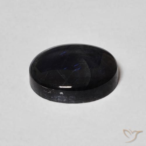 Espectrolita Multicolor natural de 2.28 ct, Ovalada, Opaco