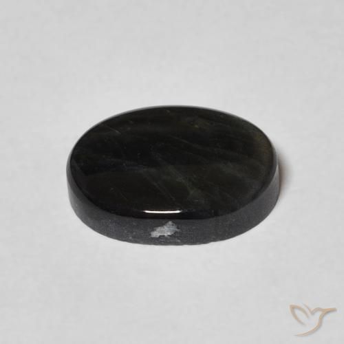 Espectrolita Multicolor natural de 2.19 ct, Ovalada, Opaco
