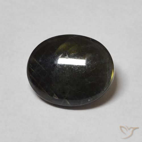 2.15ct Natural Multicolor Espectrolita, Ovalada, Opaco