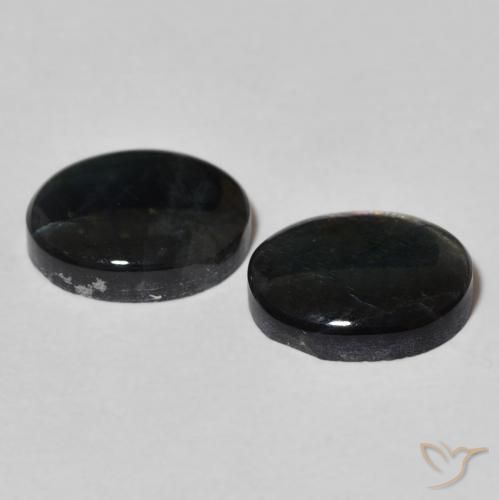 Gemas de Espectrolita Multicolor natural de 4.26 ct, Ovalada, Opaco