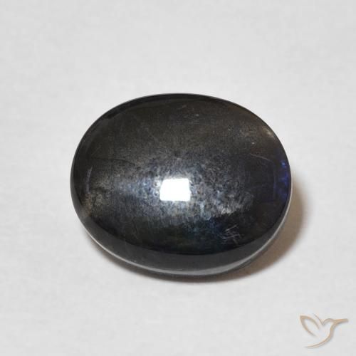 Espectrolita Multicolor natural de 2.13 ct, Ovalada, Opaco