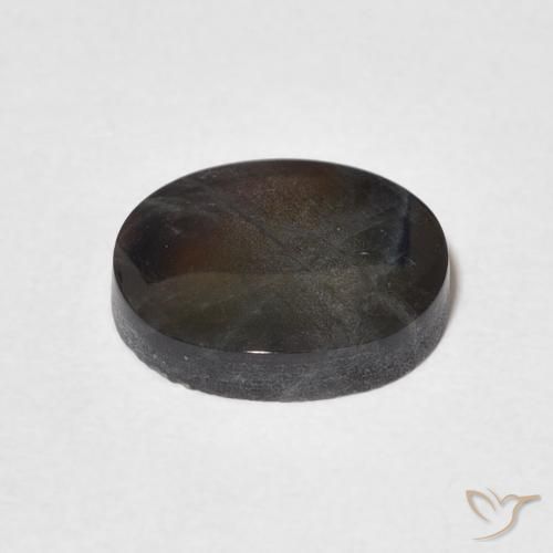 Espectrolita Multicolor natural de 2.02 ct, Ovalada, Opaco