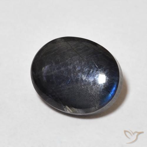 Espectrolita Multicolor natural de 2.18 ct, Ovalada, Opaco