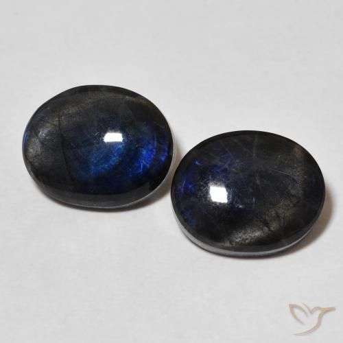 4.23ctw Natural Multicolor Espectrolita, Ovalada, Opaco