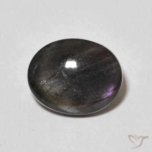 Espectrolita Multicolor natural de 2.09 ct, Ovalada, Opaco
