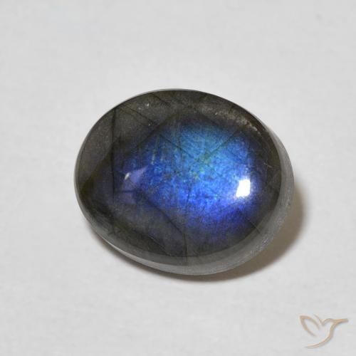 2.12ct Natural Multicolor Espectrolita, Ovalada, Opaco