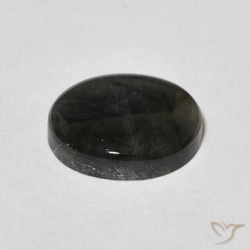 Espectrolita Multicolor natural de 2.12 ct, Ovalada, Opaco