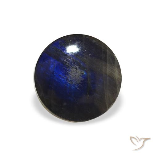 1.25ct Natural Multicolor Espectrolita, Redondo, Opaco
