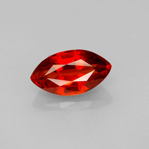 Hilo de espesartita Naranja rojizo natural de 1.80 ct, Marquesa, SI
