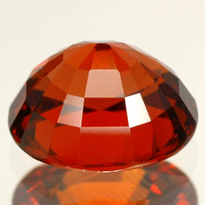 Hilo de espesartita Naranja rojizo natural de 2.50 ct, Corte Óvalo, VVS-VS