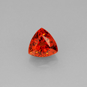 Hilo de espesartita Naranja rojizo natural de 0.99 ct, Trillón, VS