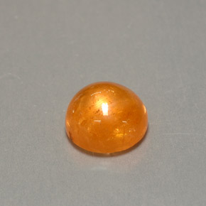 Hilo de espesartita Naranja natural de 2.30 ct, Transparente, Transparente / Translúcido