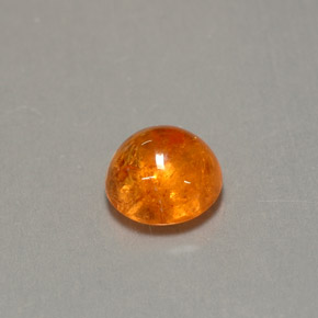 Granate espesartita naranja natural de 1,79 ct, transparente, transparente / translúcido