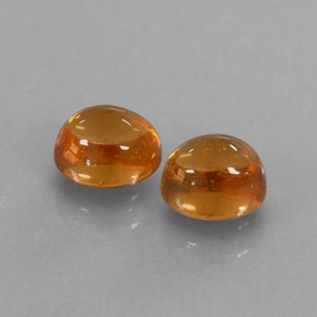 Gemas de granate espesartita naranja natural de  ct, transparente, transparente / translúcido