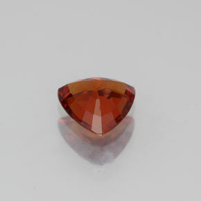 Granate espesartita naranja natural de 0,96 ct, trillón, VS