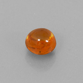 Hilo de espesartita Naranja natural de 0.78 ct, Transparente, Transparente / Translúcido
