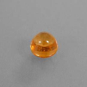 Granate espesartita naranja natural de 1,79 ct, transparente, transparente / translúcido