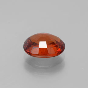 Hilo de espesartita Naranja fuego natural de 1.81 ct, Corte Óvalo, VS-SI
