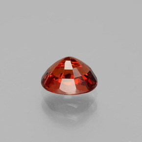 Hilo de espesartita Naranja rojizo natural de 1.58 ct, Corte Óvalo, VS