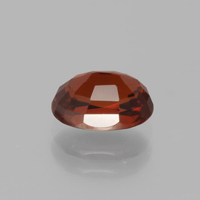 Hilo de espesartita Rojo sangre intenso natural de 1.92 ct, Corte Óvalo, VS