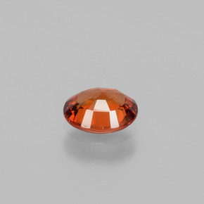 Hilo de espesartita Naranja natural de 0.77 ct, Corte Óvalo, VVS