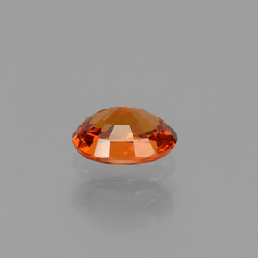 Hilo de espesartita Naranja fuego natural de 1.01 ct, Corte Óvalo, VS