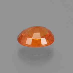 Hilo de espesartita Naranja claro natural de 2.25 ct, Corte Óvalo, SI