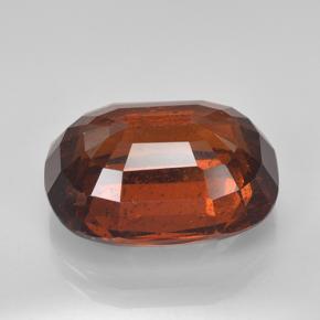 Hilo de espesartita Naranja rojizo natural de 11.03 ct, Corte Cojín, SI
