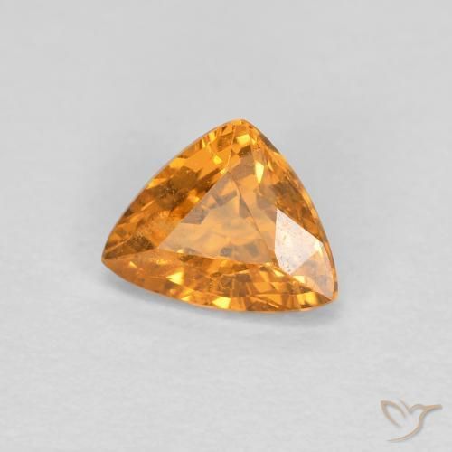Hilo de espesartita Naranja albaricoque natural de 0.53 ct, Trillón, VS