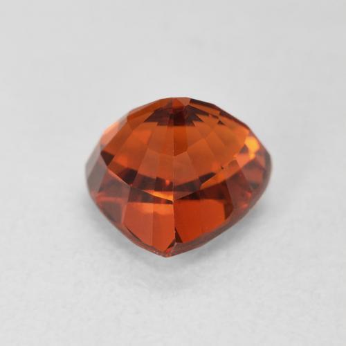 Hilo de espesartita Ámbar naranja natural de 2.25 ct, Trillón, VVS-VS