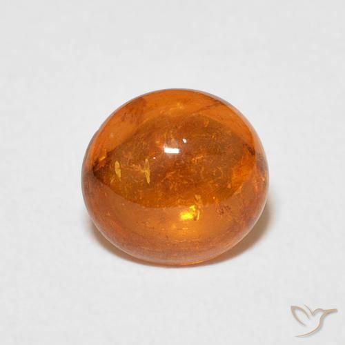 2.10ct Natural Naranja fuego Hilo de espesartita, Ovalada, Transparente