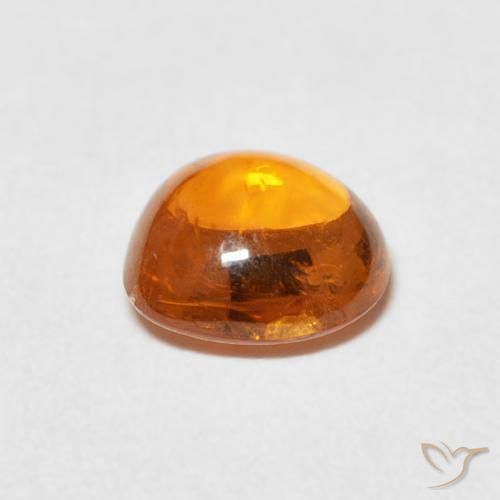 Hilo de espesartita Naranja rojizo natural de 1.70 ct, En forma de pera, Transparente