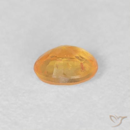 Hilo de espesartita Naranja medio natural de 0.23 ct, Ovalada, VS