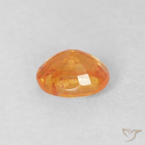 Hilo de espesartita Dorado naranja natural de 0.29 ct, Ovalada, VS