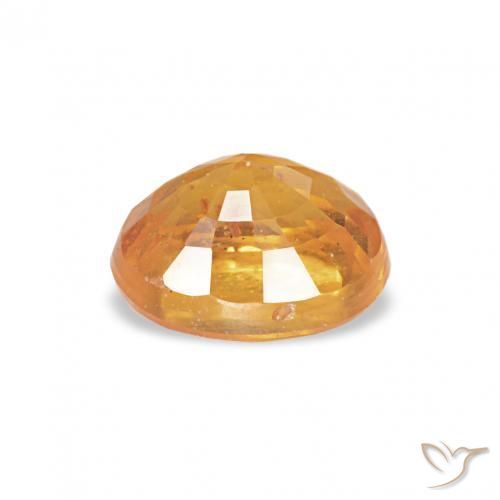 Hilo de espesartita Dorado naranja natural de 0.58 ct, Ovalada, VS