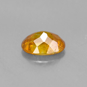 Esfalrita Dorado amarillo natural de 0.66 ct, Corte Óvalo, VS