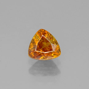 Esfalerita multicolor natural de 0,47 ct, trillón, VS-SI