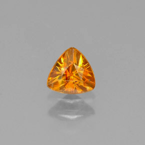 Esfalrita Dorado amarillo natural de 0.32 ct, Trillón, VS-SI