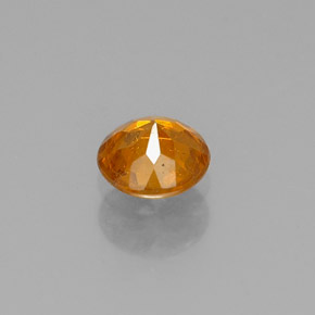 Esfalerita amarillo natural de 0,45 ct, corte redondo, VS-SI