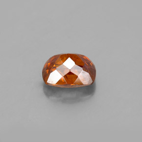 Esfalerita naranja natural de 1,50 ct, corte cojín, SI