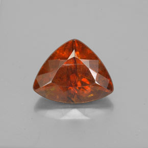 Esfalerita naranja natural de 2,74 ct, trillón, SI