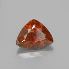 Esfalerita naranja natural de 2,74 ct, trillón, SI