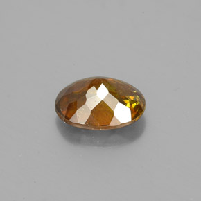 Esfalerita amarillo natural de 1,32 ct, corte óvalo, SI