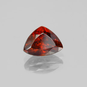 Esfalrita Naranja rojizo natural de 2.23 ct, Trillón, VS