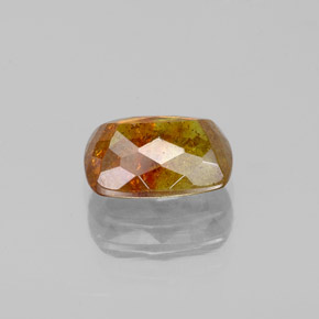 Esfalerita naranja natural de 1,88 ct, corte cojín, SI-I1